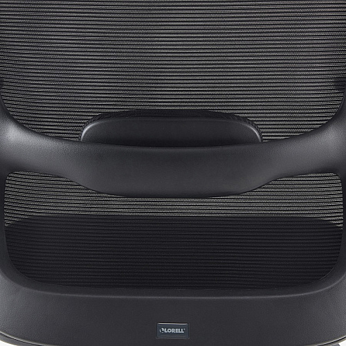 LYS SOHO Staff Chair Fabric Seat - Black - Armrest - 1 Each (CH200MABK)