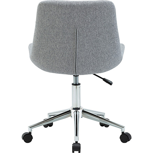LYS Low Back Office Chair Gray Plywood, Fabric Seat - Gray Plywood, Fabric Back - Low Back - 1 Each (CH304FNGY)