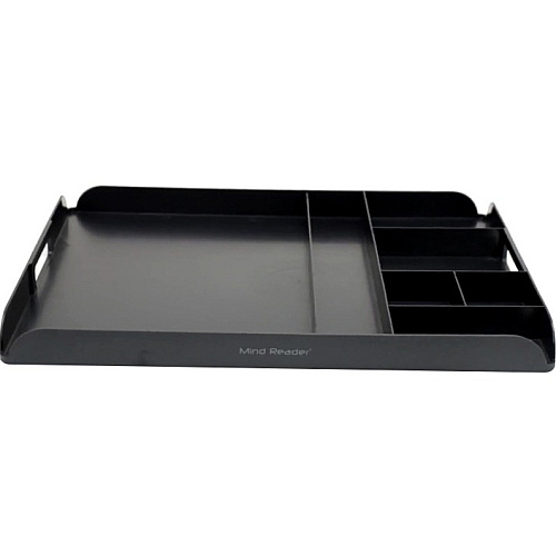 Mind Reader Anchor Collection Coffee Serving Station 7 x Coffee Pod - 7 Compartment(s) - 1.25" Height x 17.50" Width x 13.25" Depth - Counter, Desktop - Portable, Lightweight, Compact - Black - 1 Each (KEUTRAY)