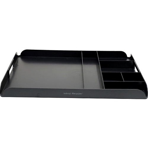 Mind Reader Anchor Collection Coffee Serving Station 7 x Coffee Pod - 7 Compartment(s) - 1.25" Height x 17.50" Width x 13.25" Depth - Counter, Desktop - Portable, Lightweight, Compact - Black - 1 Each (KEUTRAY)
