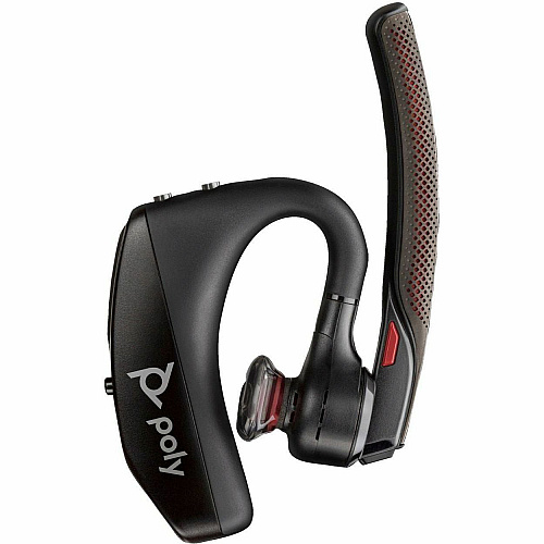 Poly Voyager 5200 USB-A Bluetooth Headset + BT700 Dongle Google Assistant, Siri - Mono - USB Type A - Wired/Wireless - Bluetooth - 98.4 ft - 32 Ohm - 100 Hz to 20 kHz - Over-the-ear, Earbud - Monaural - In-ear - Omni-directional, MEMS Technology (7K2F3AA)