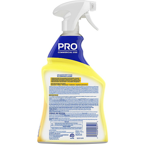 Lysol&reg; Pro Disinfectant Deep Cleaner, 32 oz. Bottle, 12 Trigger Bottles (00351CT)