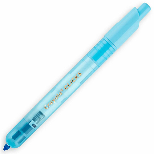 Crayola Clicks Retractable Markers Bold Marker Point - Retractable - Washable - Multi Ink - 10 / Pack (588373)