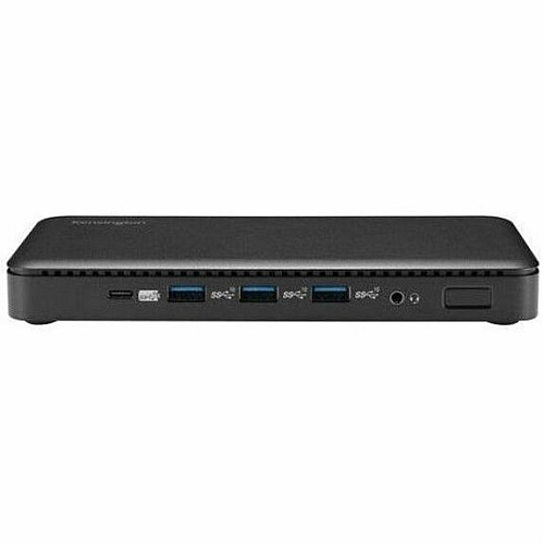 Kensington USB-C Triple Video Docking Station for Notebook, Monitor - USB Type C - 3 Displays Supported - 4K, Full HD - 3840 x 2160, 1920 x 1080 - USB Type-C - Black - Wired - Windows 10 - 85W (33480)