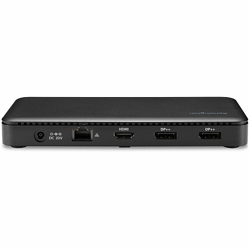 Kensington USB-C Triple Video Docking Station for Notebook, Monitor - USB Type C - 3 Displays Supported - 4K, Full HD - 3840 x 2160, 1920 x 1080 - USB Type-C - Black - Wired - Windows 10 - 85W (33480)