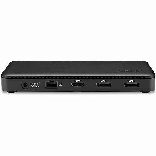 Kensington USB-C Triple Video Docking Station for Notebook, Monitor - USB Type C - 3 Displays Supported - 4K, Full HD - 3840 x 2160, 1920 x 1080 - USB Type-C - Black - Wired - Windows 10 - 85W (33480)