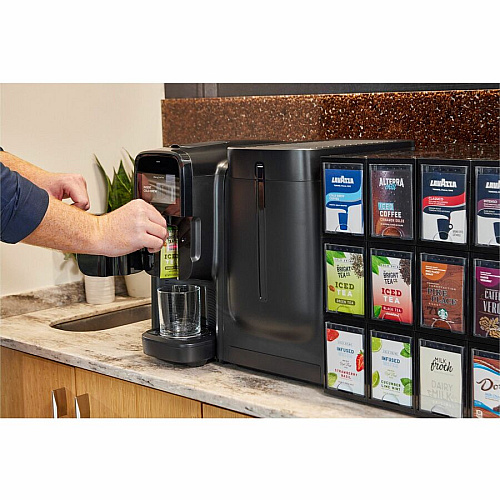 Flavia&reg; C300 Coffee Machine Brewer, 4.5" Touch Screen, Single-Serve Black (18000587)