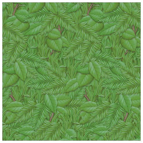 Fadeless Bulletin Board Paper Rolls Classroom, Door, File Cabinet, School, Home, Office Project, Display, Table Skirting, Party, Decoration - 48" Width x 50 ft Length - Tropical Foliage - Paper - 1 Roll (P0056255)