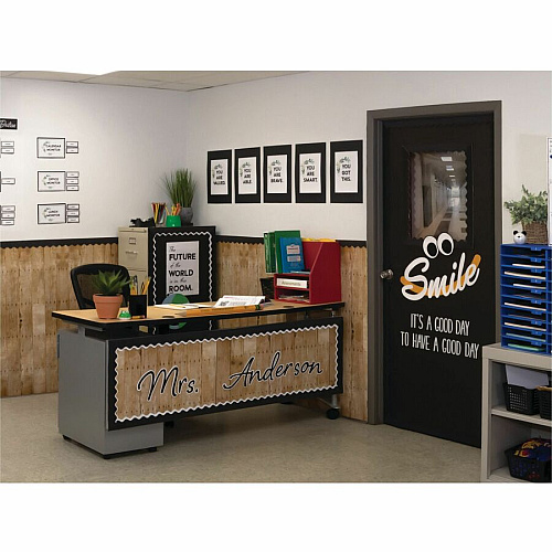 Fadeless Bulletin Board Paper Rolls Classroom, Door, File Cabinet, School, Home, Office Project, Display, Table Skirting, Party, Decoration - 48" Width x 50 ft Length - Natural - Paper - 1 Roll (P0056515)