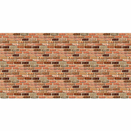 Pacon Bulletin Board Paper Rolls Classroom, Door, File Cabinet, School, Home, Office Project, Display, Table Skirting, Party, Decoration - 48" Width x 50 ft Length - Reclaimed Brick - Paper - 1 Roll (P0057465)