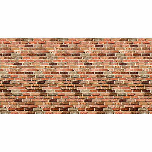 Pacon Bulletin Board Paper Rolls Classroom, Door, File Cabinet, School, Home, Office Project, Display, Table Skirting, Party, Decoration - 48" Width x 50 ft Length - Reclaimed Brick - Paper - 1 Roll (P0057465)