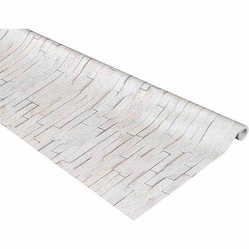 Fadeless Bulletin Board Paper Rolls Art Room, Classroom, School, Home, Office, Decoration, Door, File Cabinet - 48" Width x 50 ft Length - Ledger Stone - Paper - 1 Roll (P0057485)