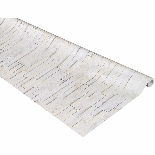 Fadeless Bulletin Board Paper Rolls Art Room, Classroom, School, Home, Office, Decoration, Door, File Cabinet - 48" Width x 50 ft Length - Ledger Stone - Paper - 1 Roll (P0057485)