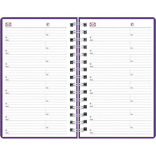 Brownline DuraFlex Daily Appointment Planner (CB634VPUR)