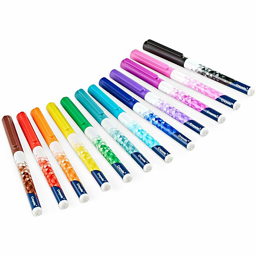 Crayola Doodle Markers Multi Ink - 12 / Pack (588313)