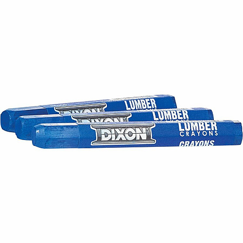 Dixon Lumber Crayons Blue - 12 / Box (X52100)