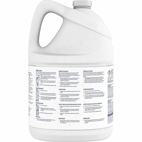 Diversey Vectra Floor Finish Ready-To-Use - 128 fl oz (4 quart) - 8.6 pH - Ammonia Scent - Durable, Dirt Resistant, Black Mark Resistant, Scratch Resistant, Scuff Resistant - Off White - 4 / Carton (04078)