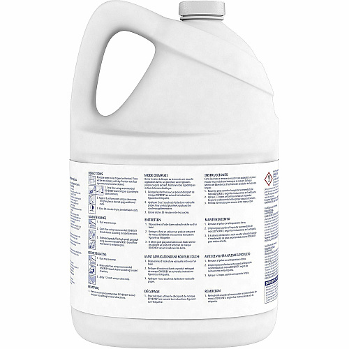 Diversey Vectra Floor Finish Ready-To-Use - 128 fl oz (4 quart) - 8.6 pH - Ammonia Scent - Durable, Dirt Resistant, Black Mark Resistant, Scratch Resistant, Scuff Resistant - Off White - 4 / Carton (04078)
