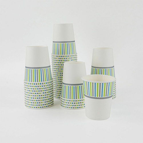 Genuine Joe 12 oz Cold Cups 50 / Pack - 20 / Carton - White - Paper - Cold, Beverage (GJO03162CT)