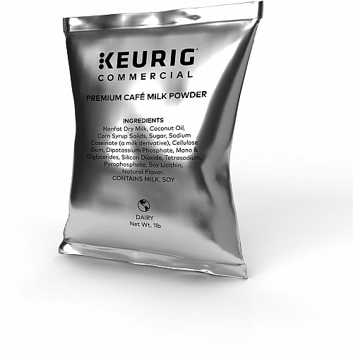 Keurig Premium Cafe Milk Powder 1 lb (16 oz) - 12 / Carton (9795)