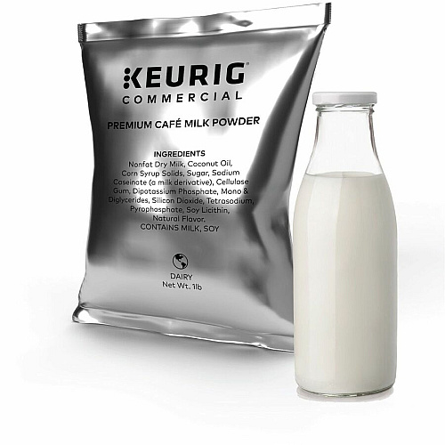 Keurig Premium Cafe Milk Powder 1 lb (16 oz) - 12 / Carton (9795)