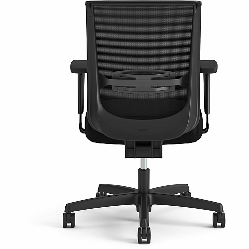 HON Convergence Swivel Tilt Task Chair Black Seat Color - Fabric Seat Material - 5-star Base - Black - 1 Each (CMZ1ACU10)