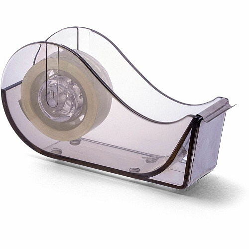 Officemate Recycled 3-Piece Desktop Organizer Set Desktop - Durable, Sturdy - Translucent Gray - Plastic - 1 Each (97712)