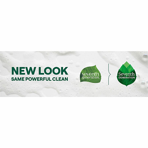 Seventh Generation Free/Clear Natural Dish Liquid Concentrate - 19 oz (1.19 lb) - Non-toxic, Petroleum Free, Hypoallergenic, Bio-based, Kosher, Gluten-free - Clear, Multi - 1 Each (44986)
