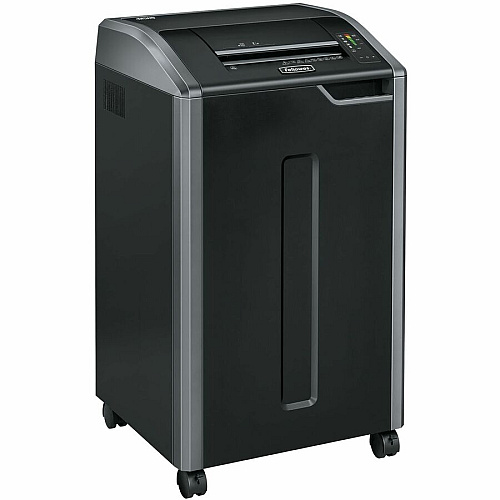 Fellowes Powershred 425HSG 100% Jam Proof BAA & TAA Compliant High Security Shredder Continuous Shredder - 8 Per Pass - for shredding Paper - P-7 - Black - TAA Compliant - 1 Carton (4251501)