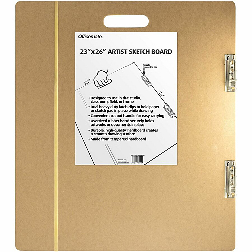 Officemate Sketch Boards Heavy Duty - Hardboard - Wood - 1 (83099)