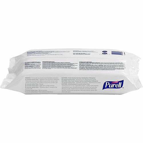 PURELL&reg; Foodservice Surface Sanitizing Wipes White - 72 / Pack (937112)