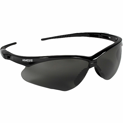 Kleenguard V30 Nemesis Safety Eyewear Recommended for: Workplace, Home - UVA, UVB, UVC Protection - Polycarbonate - Durable, Lightweight, Wraparound Frame, Anti-fog, Flexible, Soft, Neck Cord - 12/Box - 12 / Carton (22475CT)
