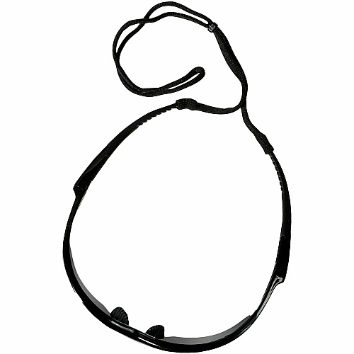 Kleenguard V30 Nemesis Safety Eyewear Recommended for: Workplace, Home - UVA, UVB, UVC Protection - Polycarbonate - Durable, Lightweight, Wraparound Frame, Neck Cord - 1 Each (28635)