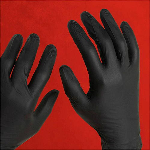 NIGHT ANGEL&reg; Nitrile Disposable Gloves, Powder Free, 4 mil, Medium, 100/Box, 10 Box/Carton (NGL225)