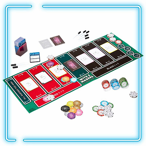 Mattel Wits & Wagers: Vegas Edition 112 Card(s) - Fun - Party - 5 Players - 1 Each (HHT91)