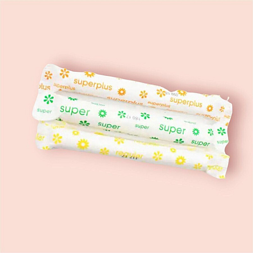 Tampon Tribe Organic Tampons Regular - Cardboard Applicator - Hypoallergenic, Chlorine-free, Absorbent, Anti-leak - 500 / Carton (TAM500R)