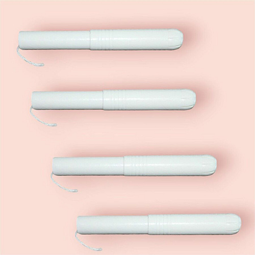 Tampon Tribe Organic Tampons Regular - Cardboard Applicator - Hypoallergenic, Chlorine-free, Absorbent, Anti-leak - 500 / Carton (TAM500R)