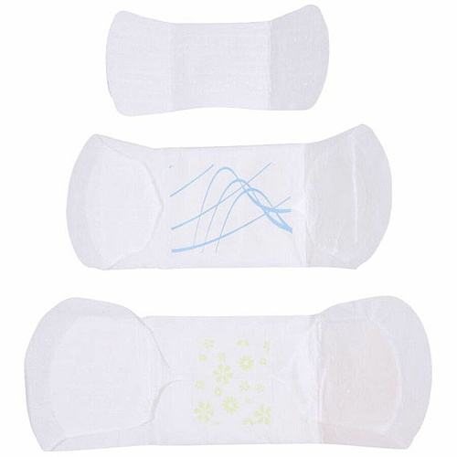 Tampon Tribe Organic Panty Liners Hypoallergenic, Anti-leak, Chlorine-free, Individually Wrapped, Comfortable - 500 / Carton (PLR500)