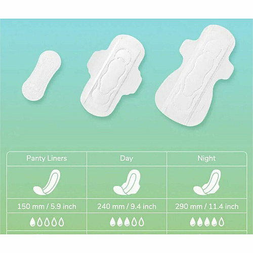 Tampon Tribe Organic Pads 500 / Carton - Hypoallergenic, Comfortable, Anti-leak, Absorbent, Chlorine-free, Individually Wrapped (PADS500D)