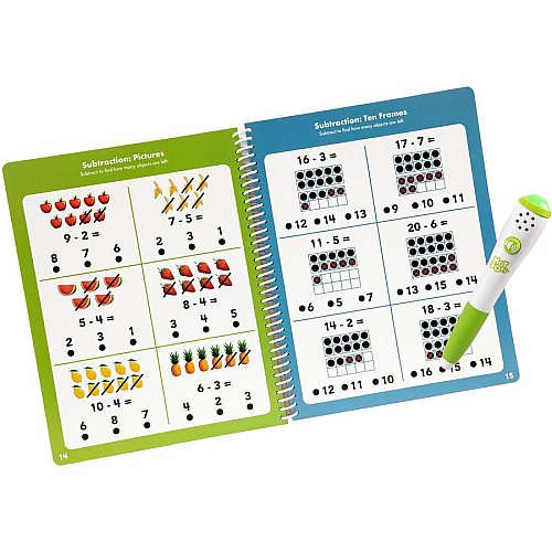 Educational Insights Let's Learn Math - 1st Grade Interactive Printed Book 50 Pages - Grade 1 (2448)