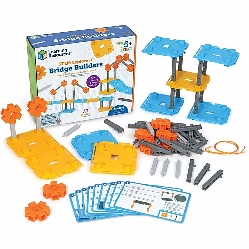 Learning Resources STEM Explorers Bridge Builders Theme/Subject: Learning - 5-7 Year - Multi (LER9461)
