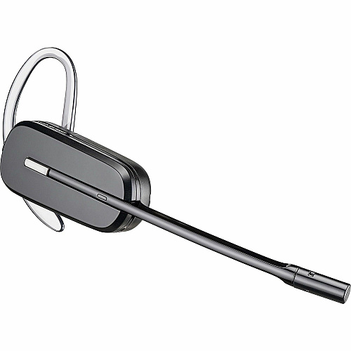 Poly CS540A Convertible DECT Headset Mono - RJ-11 - Wired/Wireless - DECT - 393.7 ft - 20 Hz to 6.80 kHz - Over-the-ear, Over-the-head, Behind-the-head - Monaural - In-ear - Noise Cancelling Microphone - Noise Canceling - Black - TAA Compliant (80R99AA)