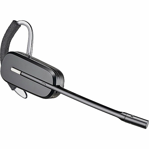 Poly CS540A Convertible DECT Headset Mono - RJ-11 - Wired/Wireless - DECT - 393.7 ft - 20 Hz to 6.80 kHz - Over-the-ear, Over-the-head, Behind-the-head - Monaural - In-ear - Noise Cancelling Microphone - Noise Canceling - Black - TAA Compliant (80R99AA)