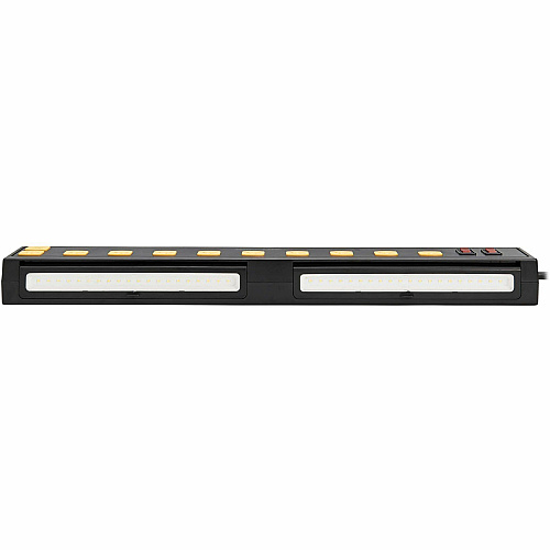 Tripp Lite by Eaton Protect It! 10-Outlet Surge Protector with Swivel Light Bars - 5-15R Outlets, 2 USB Ports, 6 ft. (1.8 m) Cord, 1350 Joules, Black 10 x NEMA 5-15R - 1350 J - 120 V AC Input - USB - 6 ft (TLP1006USB)
