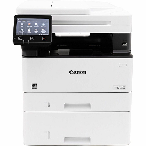 Canon imageCLASS MF462dw Laser Multifunction Printer - Monochrome - Black Copier/Fax/Printer/Scanner - 37 ppm Mono Print - 1200 x 1200 dpi Print - Monochrome Flatbed/ADF Scanner - Wireless LAN - Canon PRINT Business, Apple AirPrint, Mopria Pri (ICMF462DW)