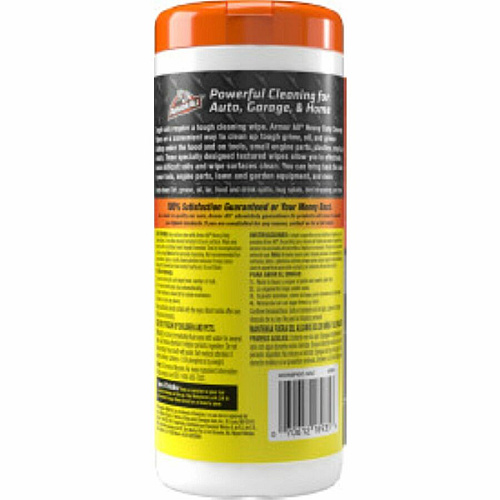 Armor All Heavy Duty Cleaning Wipes For Car - Heavy Duty - Multi - 25/Tub - 1 Each (AHDWMPHDC)