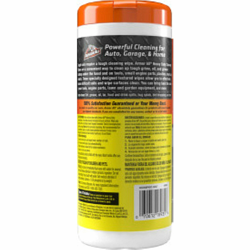 Armor All Heavy Duty Cleaning Wipes For Car - Heavy Duty - Multi - 25/Tub - 1 Each (AHDWMPHDC)