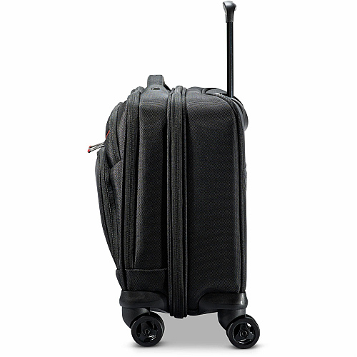 Samsonite Xenon 3.0 Travel/Luggage Case for 12.9" to 15.6" Notebook, Tablet, Accessories - Black 1680D Ballistic Polyester Body - Tricot Interior Material - Trolley Strap, Handle - 1 Each (1473331041)