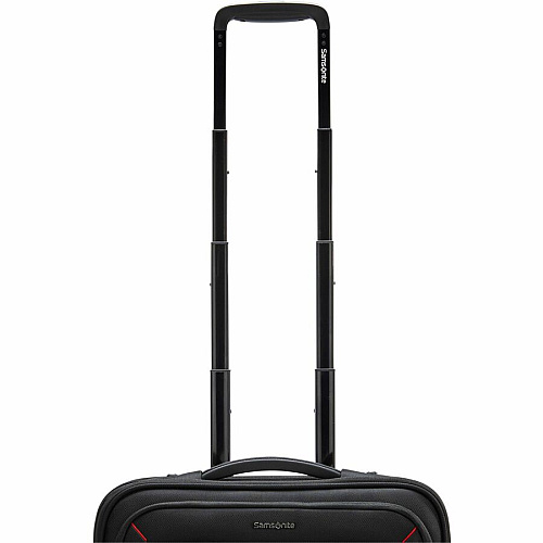 Samsonite Xenon 3.0 Travel/Luggage Case for 12.9" to 15.6" Notebook, Tablet, Accessories - Black 1680D Ballistic Polyester Body - Tricot Interior Material - Trolley Strap, Handle - 1 Each (1473331041)