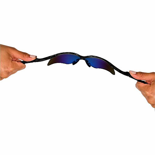 Kleenguard V30 Nemesis Safety Eyewear Recommended for: Workplace, Home - UVA, UVB, UVC Protection - Polycarbonate - Durable, Lightweight, Wraparound Frame, Anti-fog, Flexible, Soft, Neck Cord - 12 / Box (14481BX)